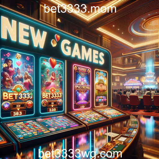 Descubra os Novos Jogos em bet3333.mom